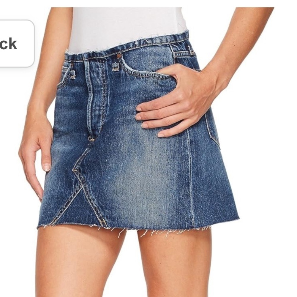 Joe's Jeans Women's Bella distressed Jean Skirt size W30
